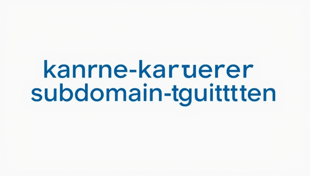 keine karriere subdomain gefunden