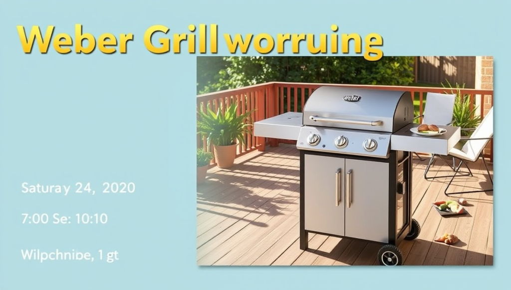 Weber Grillvorführung