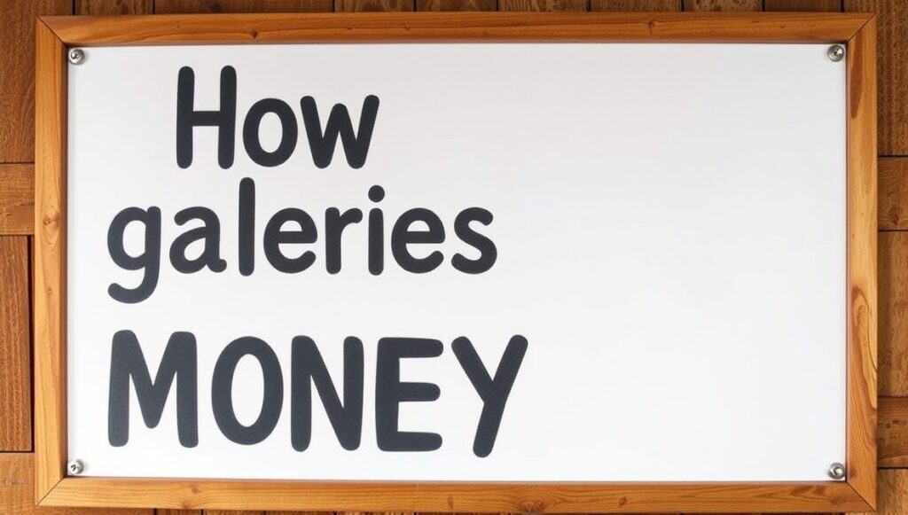 how galleries make money arcagallerdate